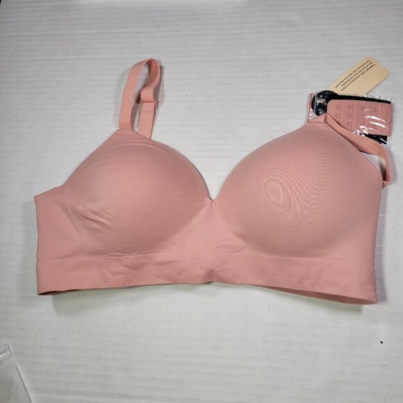 Truekind Rose Supportive Comfort Wireless Shaping Bra #10210 Size L - Picture 1 of 4